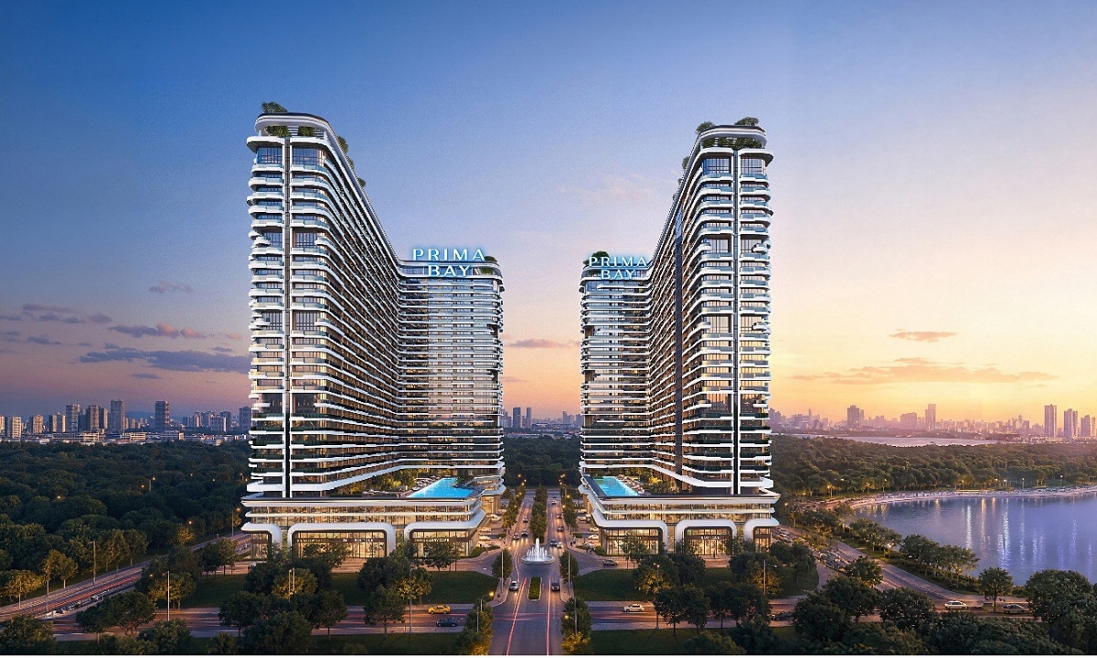 BIM Land giới thiệu tòa tháp đôi trước vịnh Prima Bay