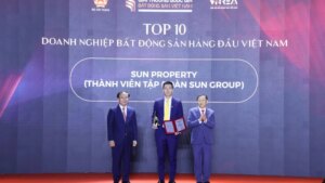 Sun Property “chiến thắng” 4 hạng mục quan trọng tại Giải thưởng Quốc gia Bất động sản Việt Nam 2026